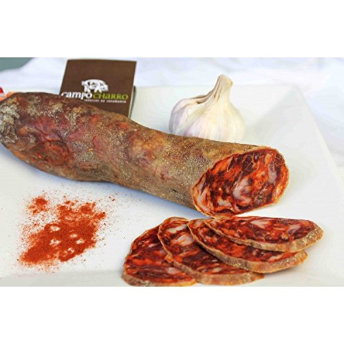 Iberico Chorizo-Paprikawurst vom Iberischen Eichelmastschwein (Chorizo Iberico Bellota aus Salamanca, Spanien) - Spanischer Iberischer Aufschnitt "Campo Charro Gourmet" (1.1 kg) - FEINKOST