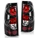 DWVO Taillights for Chevy Chevrolet Silverado 1500 2500 3500 1999-2006 & 2007 with Classic Body Style, Tail Lamps for GMC Sierra 1500 2500 3500 1999-2002 (Do Not Fit Barn Door/Stepside Models)
