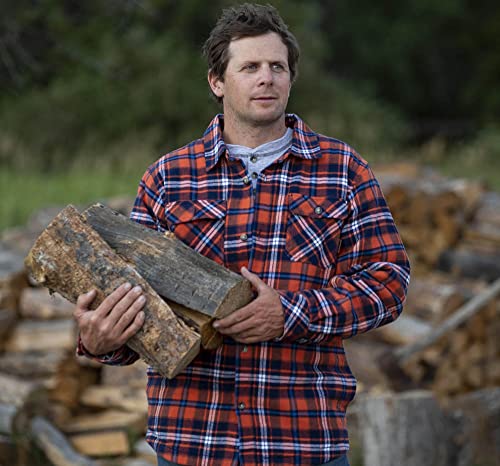 Legendary Whitetails Men's Deer Camp Berber Lined Flannel Shirt Jacket3