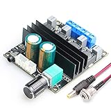 DAMGOO Digital Amplifier Board, TPA3116 HiFi Dual-Channel Stereo Audio Amplifier Subwoofer DC10-25V...