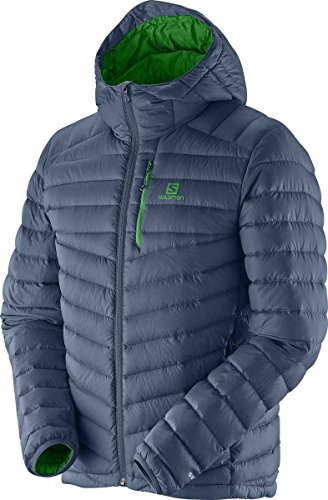Salomon Halo II Down Hooded Veste doudoune chaude homme vêtement hiver L