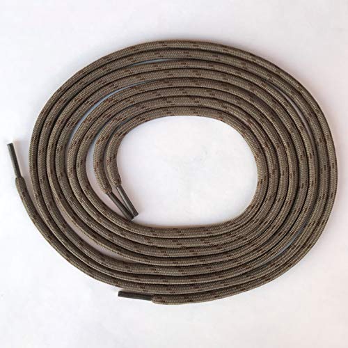 Image of 3 Pairs Heavy Duty Round Boot Laces Shoelaces for Hiking Walking Construction Safety Work Boots Shoes