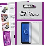 dipos I 2X Schutzfolie klar kompatibel mit Alcatel 1X Folie Bildschirmschutzfolie