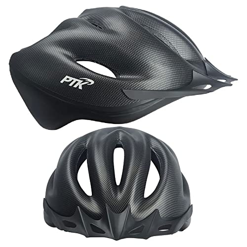 Capacete Ciclismo Ajustável Bike Pedalar Carbono Segurança Capace...