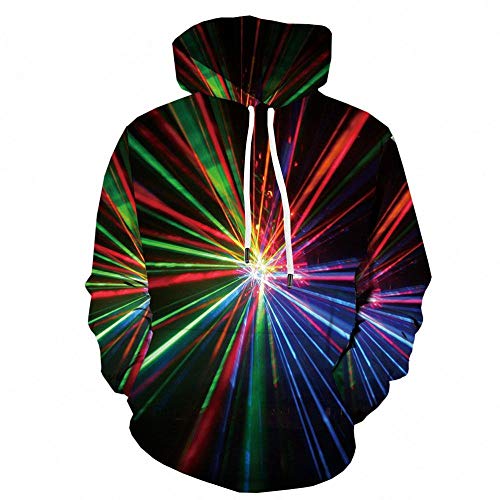 Sweat à capuche impression 3D garçon vêtement unisexe fille streamer coloré 4-16 ans