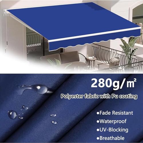 Toile de protection solaire extérieure durable en polyester lourd - 7