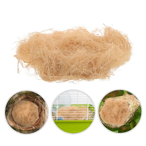 Image of 1 Bag Bird Nesting Materials Natural Raffia Grass for Nest Building for Bird Small Animals House Filler Paper for Boxes