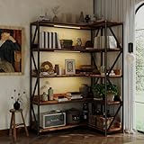 Corner Bookshelf with...image