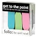 "Get to the Point" Magnetic Arrow Bookmarks (PASTEL - Box of 20)