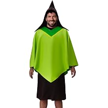 Mens Pacha Costume Green Cloak Cape Skirt with Hat Herdsmen Cosplay Cartoon Outfits Halloween Party Outfit
