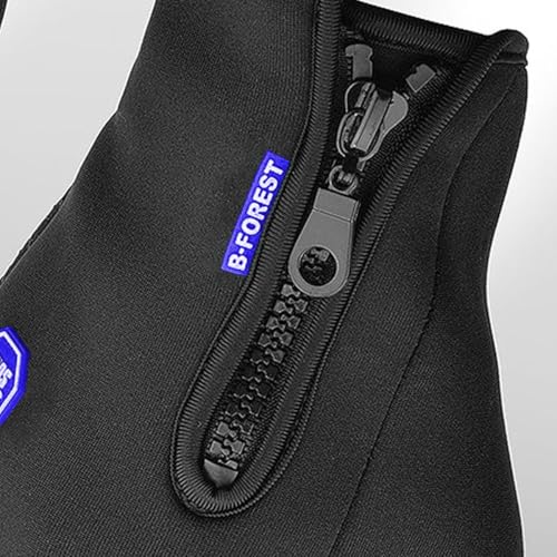 Par de Luvas Térmicas Touch Screen Semi-Impermeáveis para Motoqueiro | Unissex e Resistente ao Frio