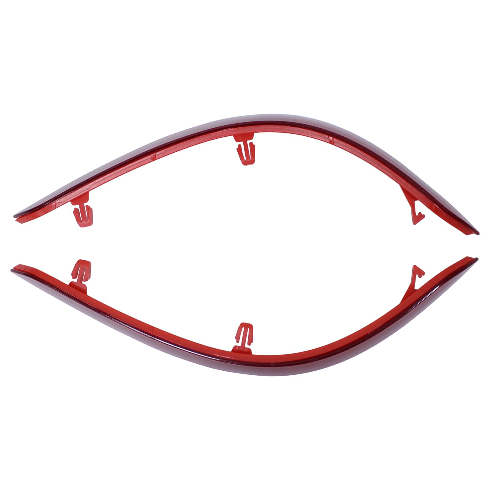 Rückstrahler Rückleuchte Reflektor Rücklicht Abdeckung Stoßstange Heckstoßstange Verkleidung Heckreflektor rot hinten links und rechts für Caddy 4 Caddy 5 Caddy IV Caddy V Caddy Alltrack ab 2015