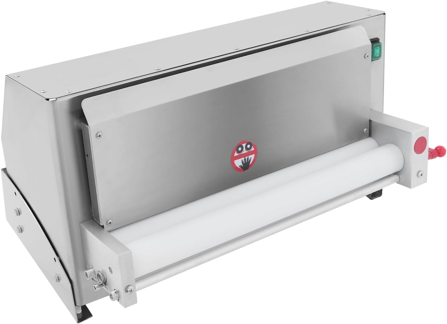 Electric Dough Sheeter Machine Pasta Maker Machine for Icing Pizza Dough Roller Sheeter Automatic for Bread Marzipan and Puff Pastry