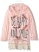 Beautees Big Girls' Hoody Withbe Happy Scrn