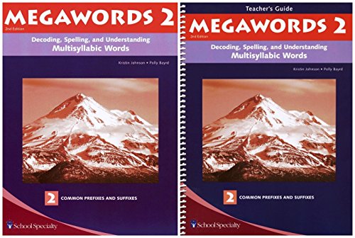 Megawords 2 SET - Student and Teacher's Guide (Decoding, Spelling, and Understanding Multisyllabic Words)