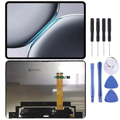 LCD�t����� For OnePlus Pad 2 OPD2403 IPS LCD �X�N���[���A�f�W�^�C�U�[�t���t���A�Z���u�� (�u���b�N) �p