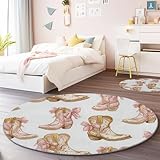 【Disponible en 7 Tailles – Tapis Rond Polyvalent & Sur Mesure】: Ce tapis rond lavable est proposé en 7 tailles standards : 60 / 90 / 100 / 120 / 150 / 160 / 180 cm de diamètre. Il convient parfaitement au salon, à la chambre d’enfant, à l’entrée ou sous une table basse. Les plis liés à l’emballage disparaîtront naturellement ou avec un coup de vapeur
