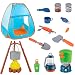 Liberry Kids Explorer Kit 19Pcs, Outdoor Adventure Pack, Supporting STEM Learning, Inspiring Scientific Exploration. Best Gift for 3, 4, 5, 6, 7 and Up Years Old Boys & Girls on Christmas, Birthday