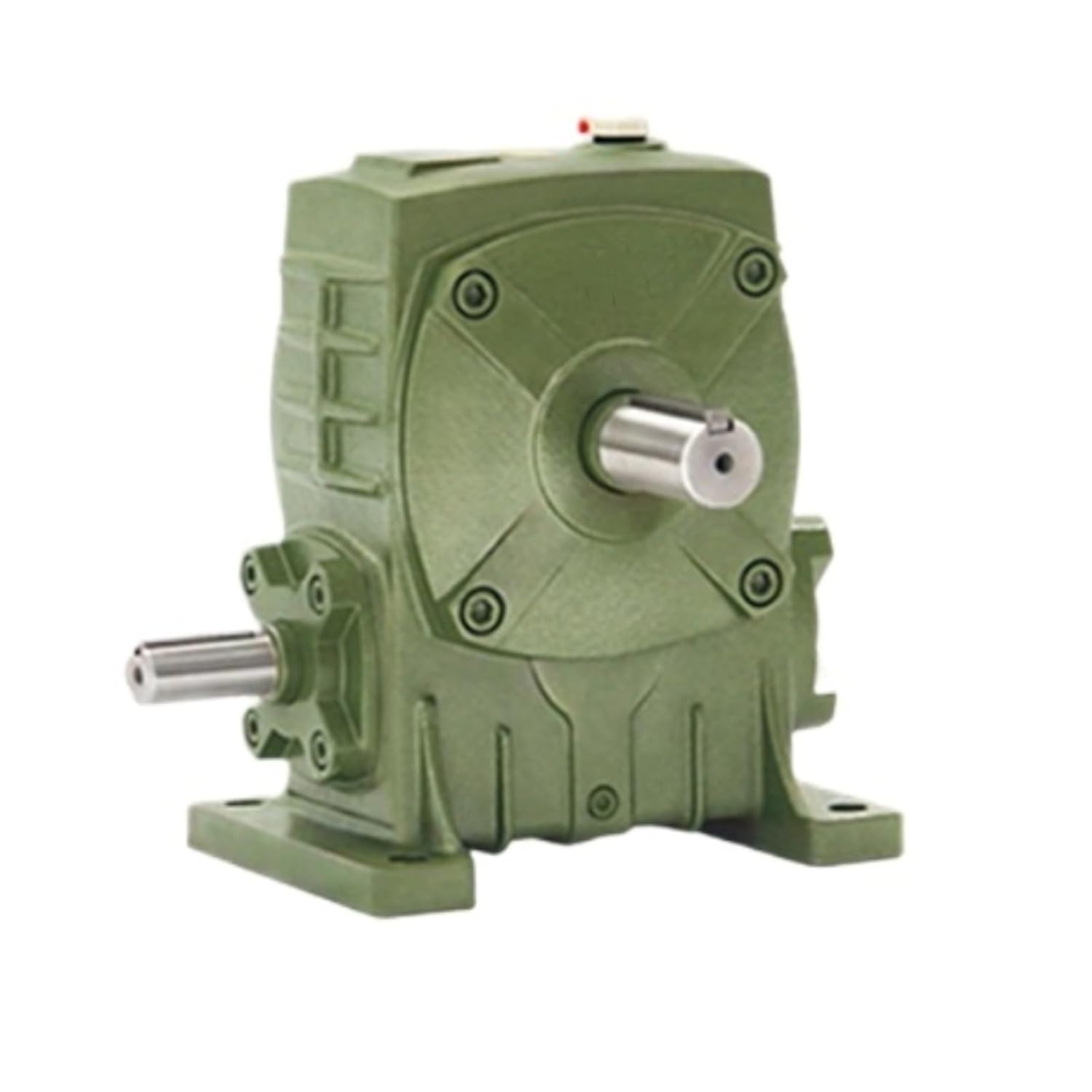 WPA 80 Series Worm Gear Reducer, Small Gear Reducer, 1:10 15~60 Speed Ratio(WPA-80-A,1:40)