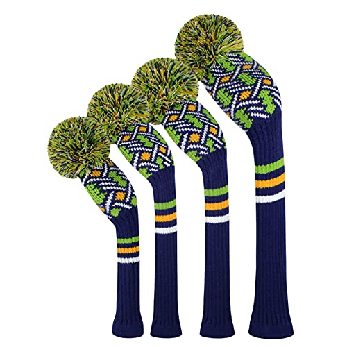 Couvre club de golf en tricot idéal pour embellir votre sac de golf sur le parcours de 18 trous