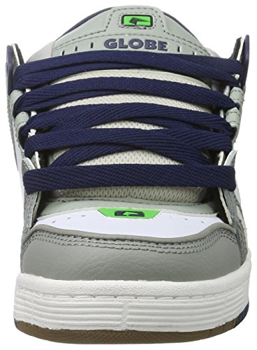 Image of Globe Men's Sabre Skate Shoe, Grey Grey Blue Green, 14 US