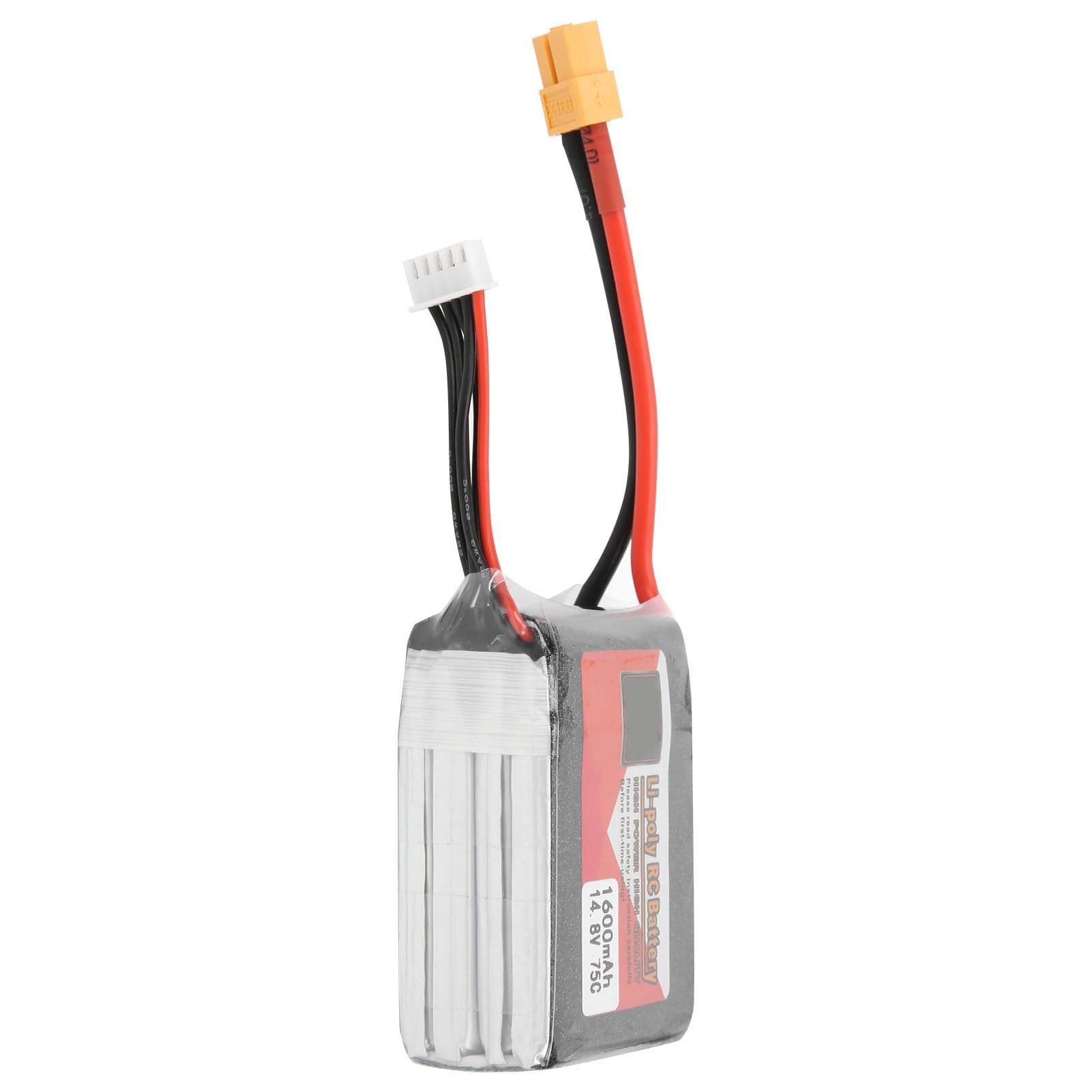 Batteria LiPO per barca per auto RC 14.8V 4S 1600mAh 75C XT60 per batterie per elicotteri Drone FPV