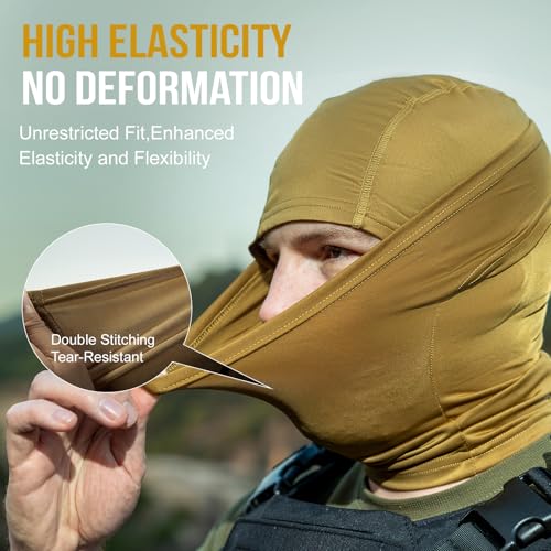 Image of ONETIGRIS Tactical Balaclava Full Face Mask, Motorcycle Mask for Men Women