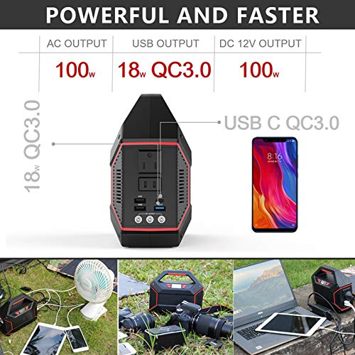 Batterie au lithium de secours TIM-LI 100W station portable camping