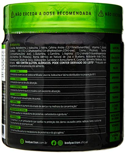 Bcaa 8.1.1 Extreme 150G Uva com Blueberry - Body Action, Bodyaction