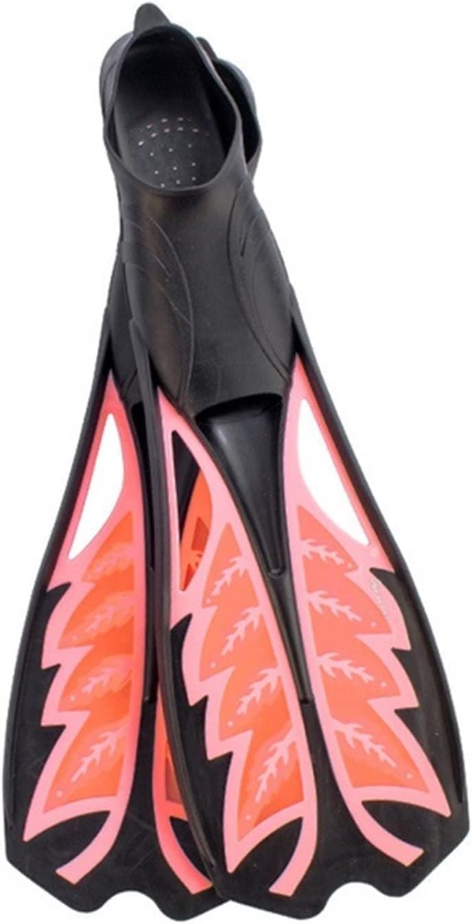 Scuba Tank Kit, Adult Flexible Comfort Diving Fins Professional Free Diving Long Fins Rubber Non-Slip Swimming Flippers Snorkeling Equipment for Underwater Work/Underwater Recreation