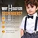 Hold’Em Kids Suspender and Bow Tie Set, 22-inch Adjustable Suspenders for Toddler Boys and Babies with Matching Pre-Tied Bow Tie, Clothing Accessories for Casual and Formal Outfits, Navy