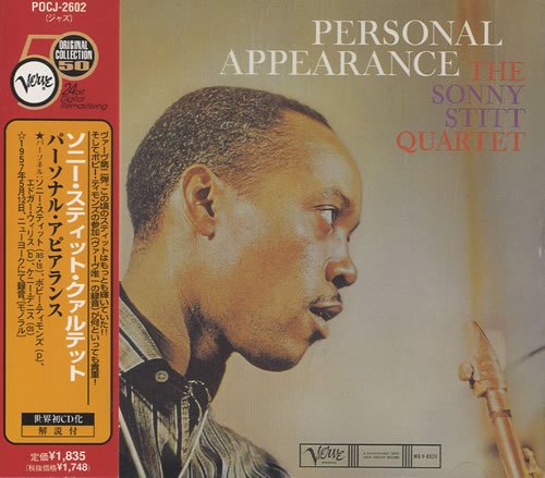 SONNY STITT QUARTET THE SONNY STITT QUARTET - Personal Appearance - Disque CD