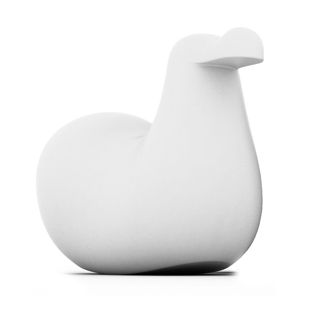 Me Too Dodo columpio de madera con diseño de pájaro, polietileno, blanco, estándar