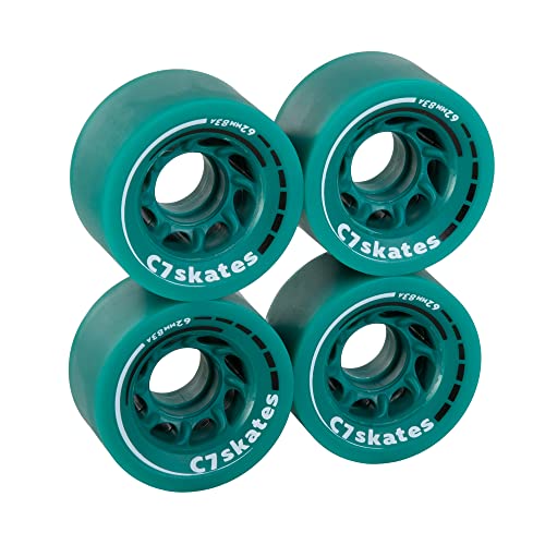 C SEVEN C7skates 62mm Roller Skate Wheels (Enchanted Forest)