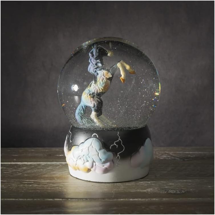 Pacific Giftware The Trail of Painted Ponies Fury Water Globe, 5.31-inch Height, Resin and Glass, Home Décor