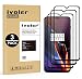Produktbild ivoler 3 Stück Schutzfolie für Samsung Galaxy A33 5G / A50 / A30S / M31 / M30S / M21 / Oneplus 6T / Oneplus 7, [Volle Bedeckung] Panzerglasfolie, 9H Härte, Anti-Kratzen, Anti-Bläschen