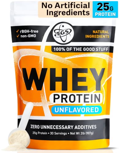 TGS Nutrition Whey Protein Powder Unflavored