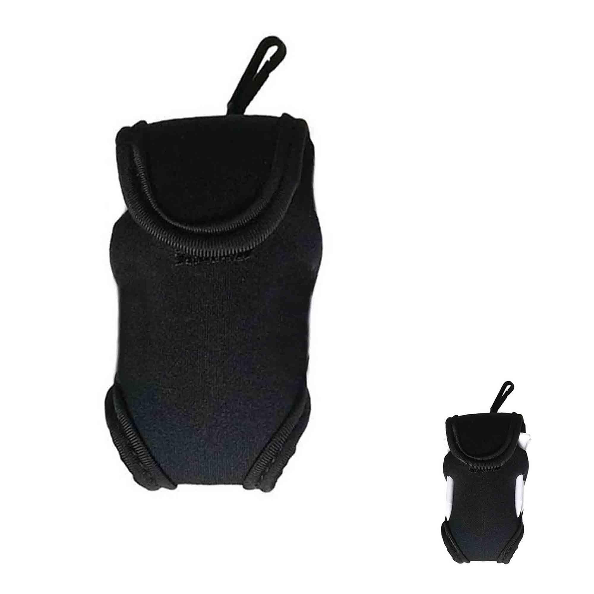 ZAHD golfballhalter gebrauchsstoff Taille Beutel Golftasche mit Hängendem Clip Tragbar Golf Hüfttasche Kleine Ball Tasche Golftasche mit Hängendem Clip für Golftraining Freizeitsport