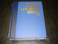 Motors Auto Repair Manual 1973 0910992142 Book Cover