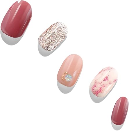 Amazon ダッシングディバ グロス Gvp338jp ネイル ジェルネイル ネイルシール ジェルネイルシール カラージェル ジェル シール つけ爪 デザイン ハンド 手 Dashing Diva Gloss カラー Red Marble Dashing Diva シール ステッカー 通販