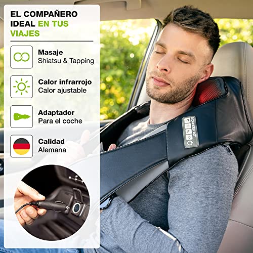 Donnerberg-Masajeador-Cervical-y-Espalda-EL-ORIGINAL-Masajeador-de-CuellO-con-2-tecnicas-de-Masaje-Shiatsu-y-Percusion-Calor-Infrarrojo-Calidad-alemana-7-ANOS-DE-GARANTIA