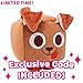 Pet Simulator X - Dog Pet Plush (8'' Tall, Series 1) [Includes DLC] [Limited Edition]