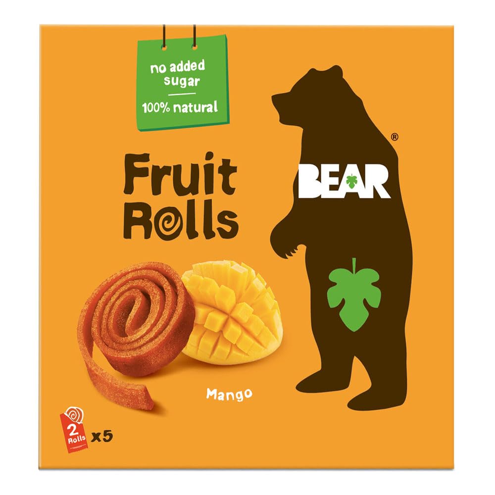 BEARNibbles Pure Fruit Yoyo Mango, 100g