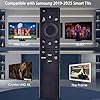 Voice Remote for Samsung Smart TV,Replacement Control for Frame TV,for All 2019 to 2025 Samsung Crystal/UHD/QLED/NEO QLED/ 4K 8K Smart TVs,No Solarcell,BN59-01385A