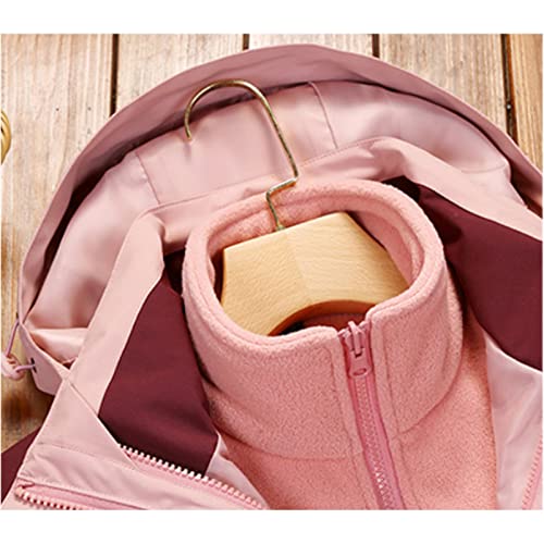 GLSR Jaqueta masculina à prova d'água, flanela com vários bolsos, roupa esportiva para outono e inv