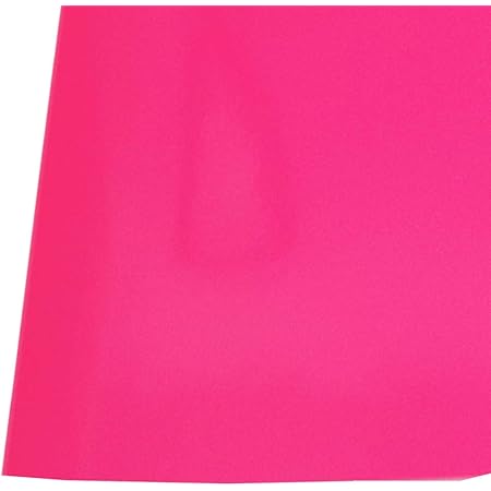Amazon カッティングシート 蛍光ピンク 290 290mm コンサートウチワ 応援うちわ制作に カッティング用シート フィルム 文房具 オフィス用品