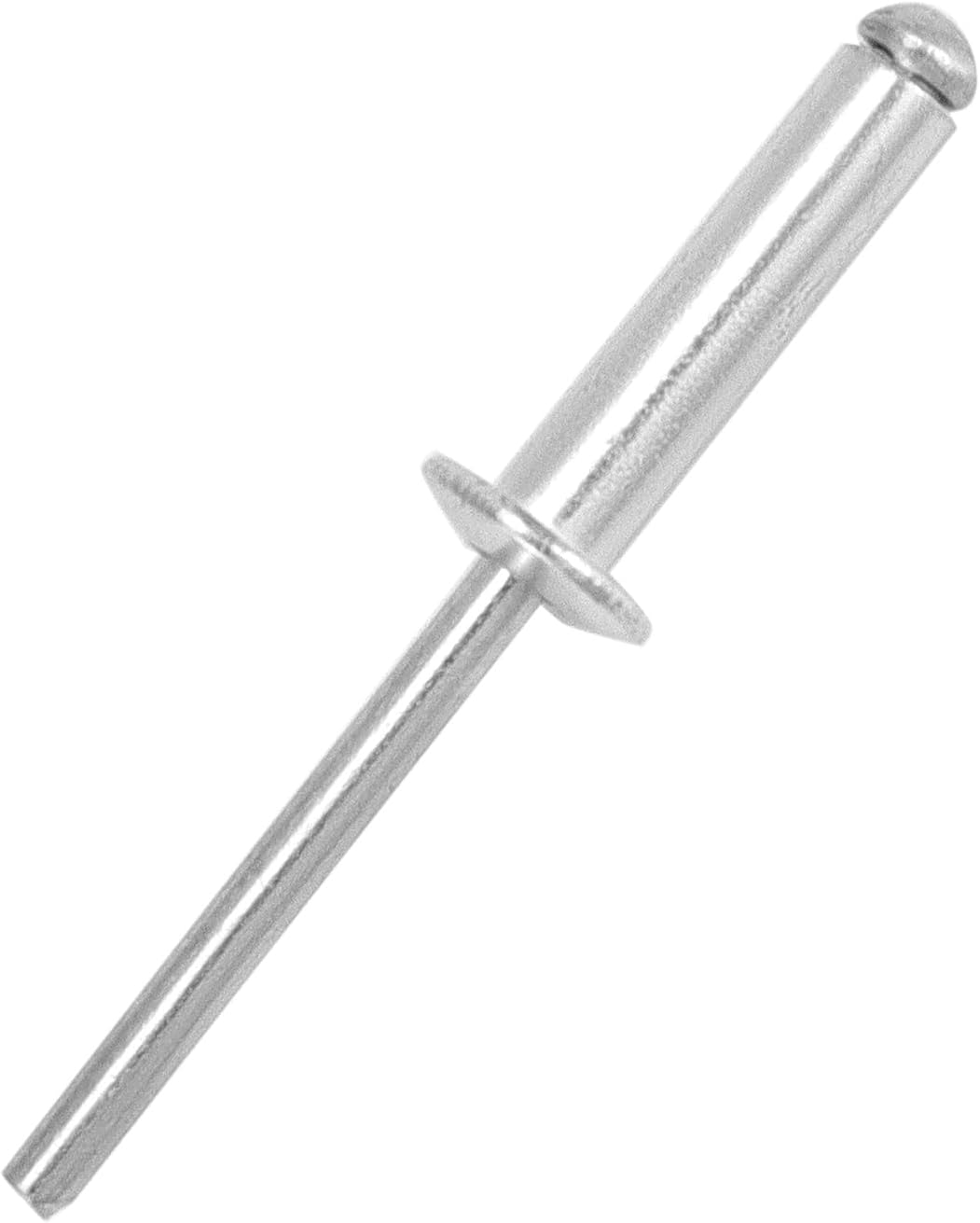 QWORK Aluminum Blind Rivets, 500 Pcs 3/16" x 3/4" (4.8x20mm) Rivets Assortment, Blind Rivet, Silver