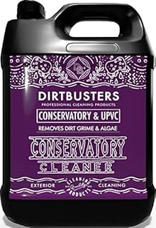 Dirtbusters UPVC PVCU & Conservatory Cleaner For Roofs, Clean & Restore Roofing, Panels, Doors, Window Frame, Facias, PVC & Plastic (5L)