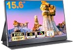 CUIUIC – CUIUIC Portable Monitor 15.6 Zoll Tragbarer Mobiler IPS Bild