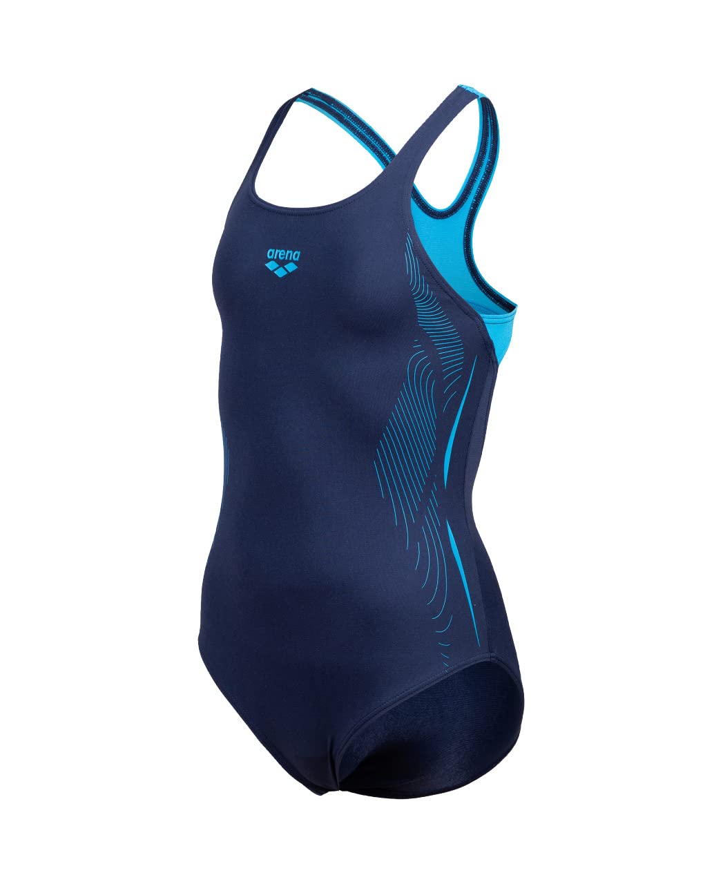 ARENA Girl'S Swimsuit Swim Pro Back Graphic One Piece Swimsuit Niñas